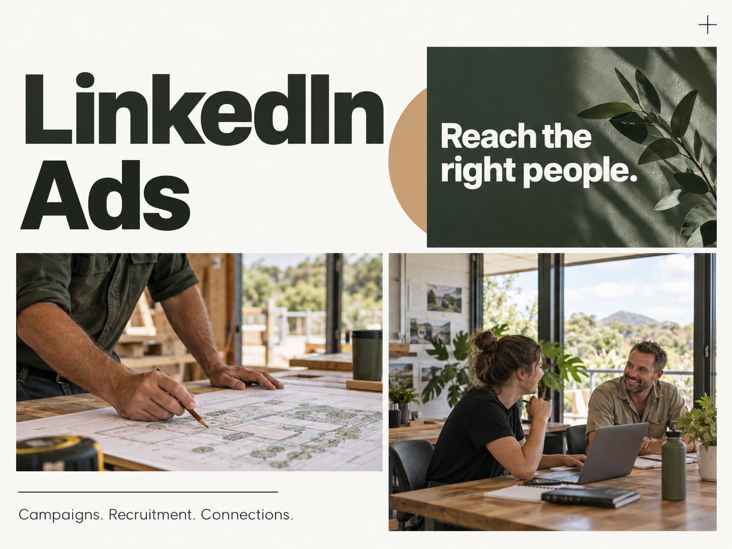 LinkedIn Ads management for campaigns, recruitment and business connections — Tallo House Bundaberg and Sunshine Coast