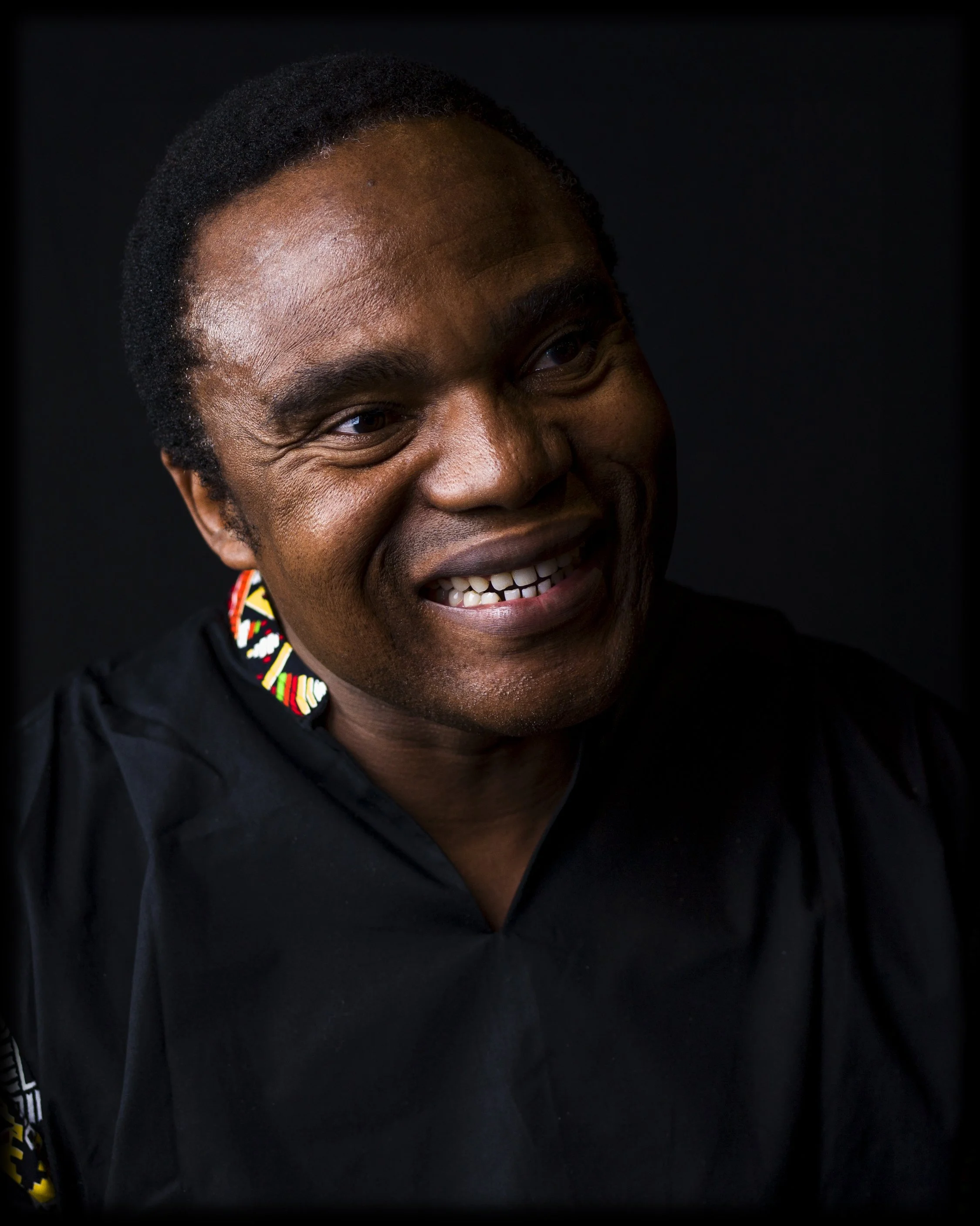 Thulani Shabalala Lindiwe The Steppenwolf Theatre Company has collaborated with the legendary South African a cappella group Ladysmith Black Mambazo Ladysmith Black Mambazo is a South African male choral group singing in the local vocal styles of isi