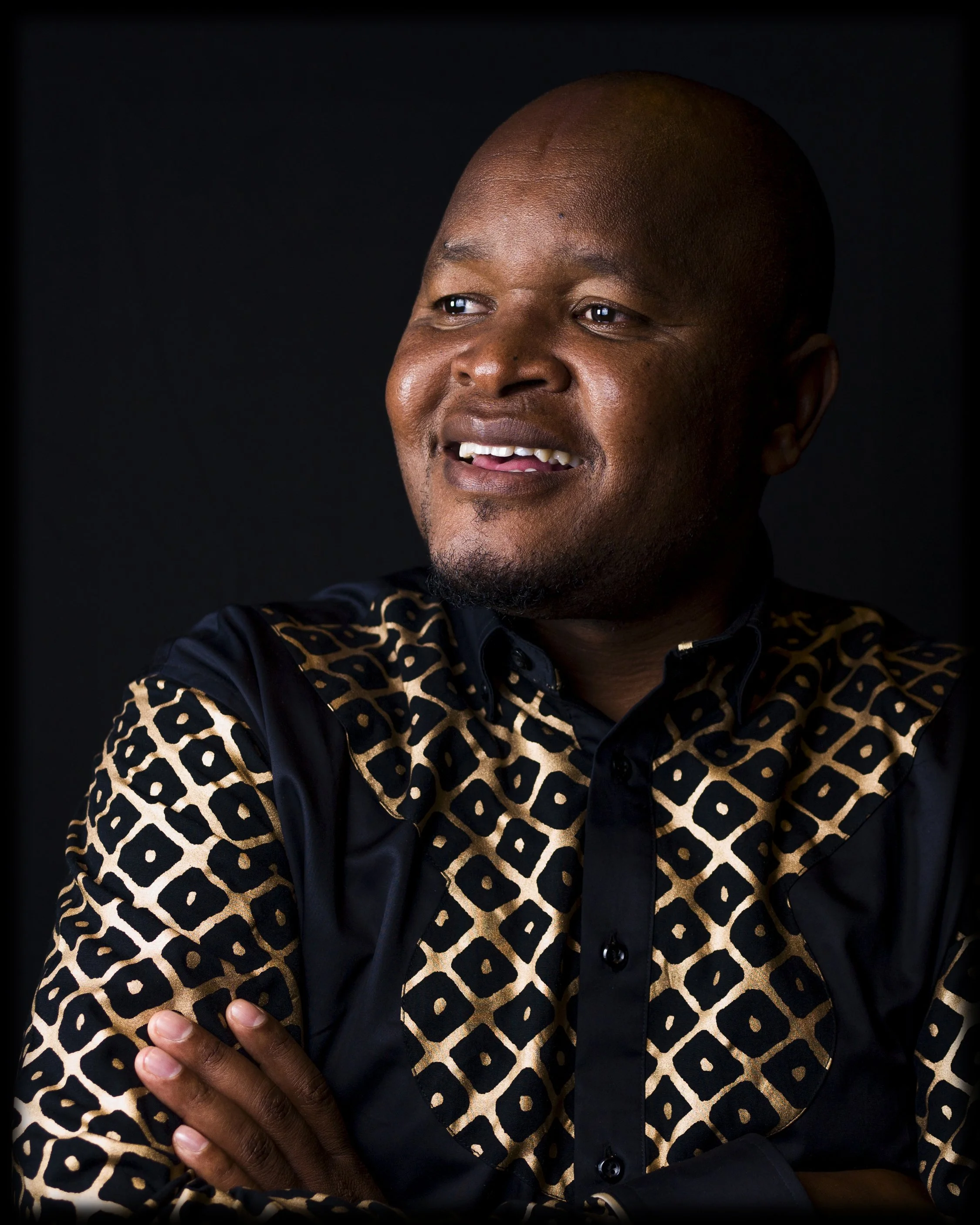 Pius Shezi Lindiwe The Steppenwolf Theatre Company has collaborated with the legendary South African a cappella group Ladysmith Black Mambazo Ladysmith Black Mambazo is a South African male choral group singing in the local vocal styles of isicathami