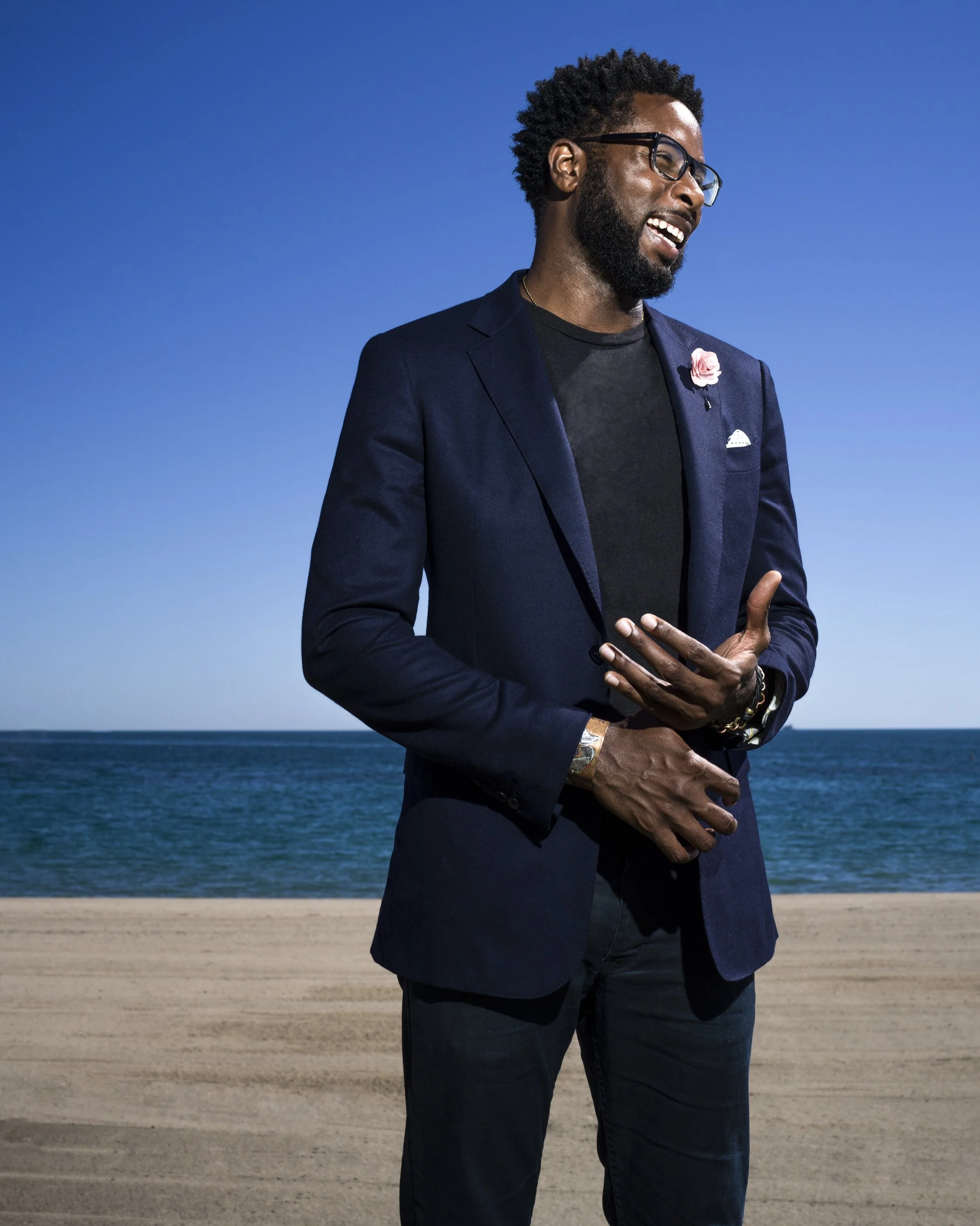Xavier Ramsey CEO of Justice Informed Board member of Young Chicago Authors