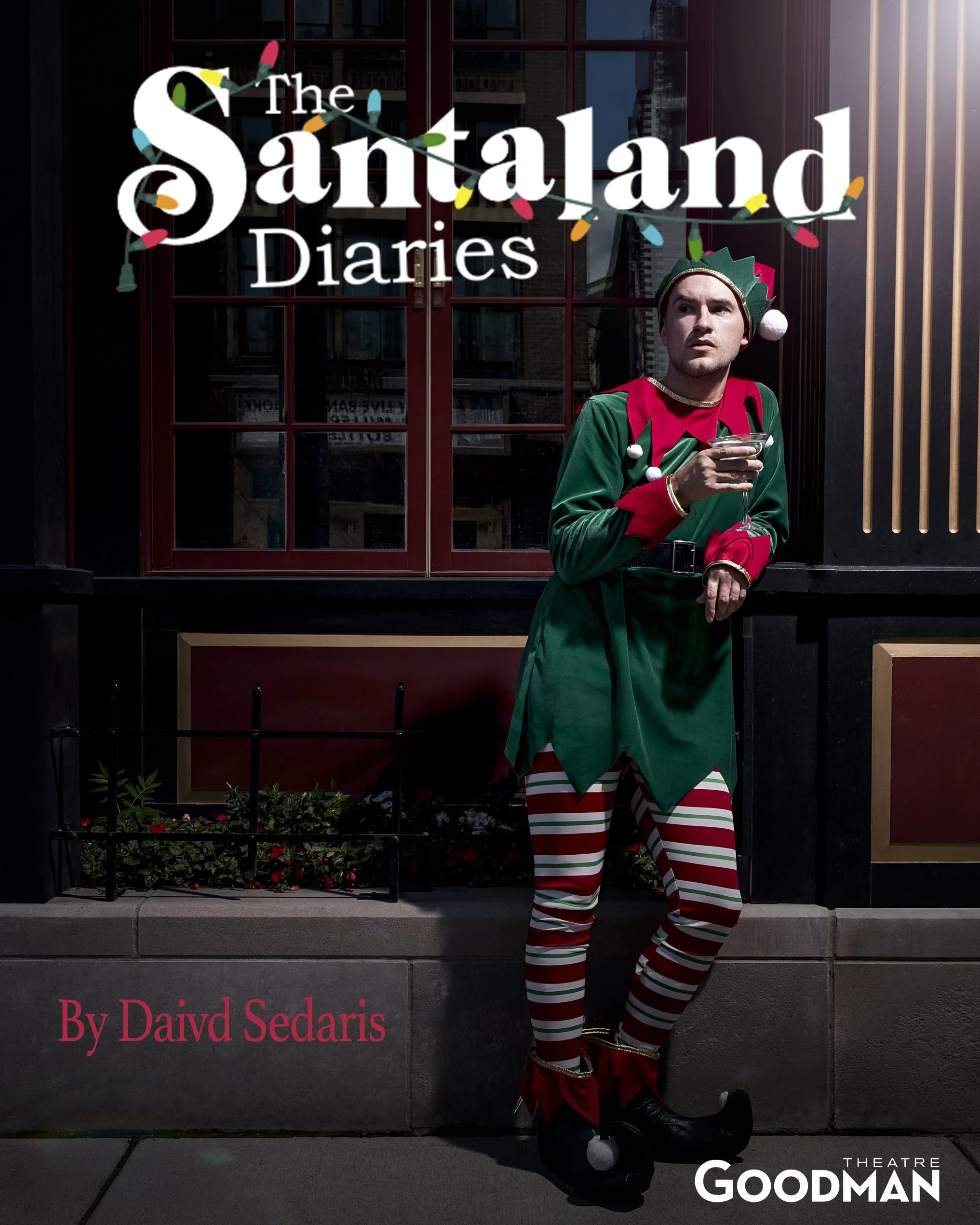 Matt Crowle Steve Scott David Sedaris Goodman's Owen Theatre The Santaland Diaries Crumpet the Elf