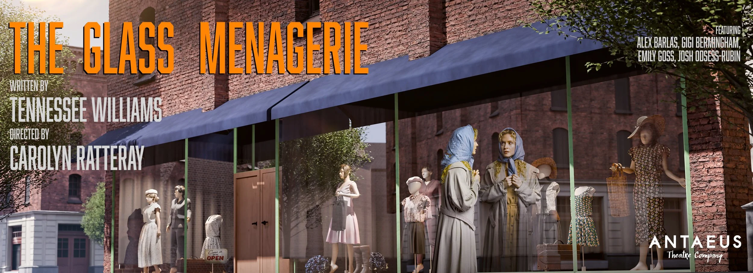 Emily Goss The Glass Menagerie Tennessee Williams Carolyn Ratteray Antaeus Theatre Company