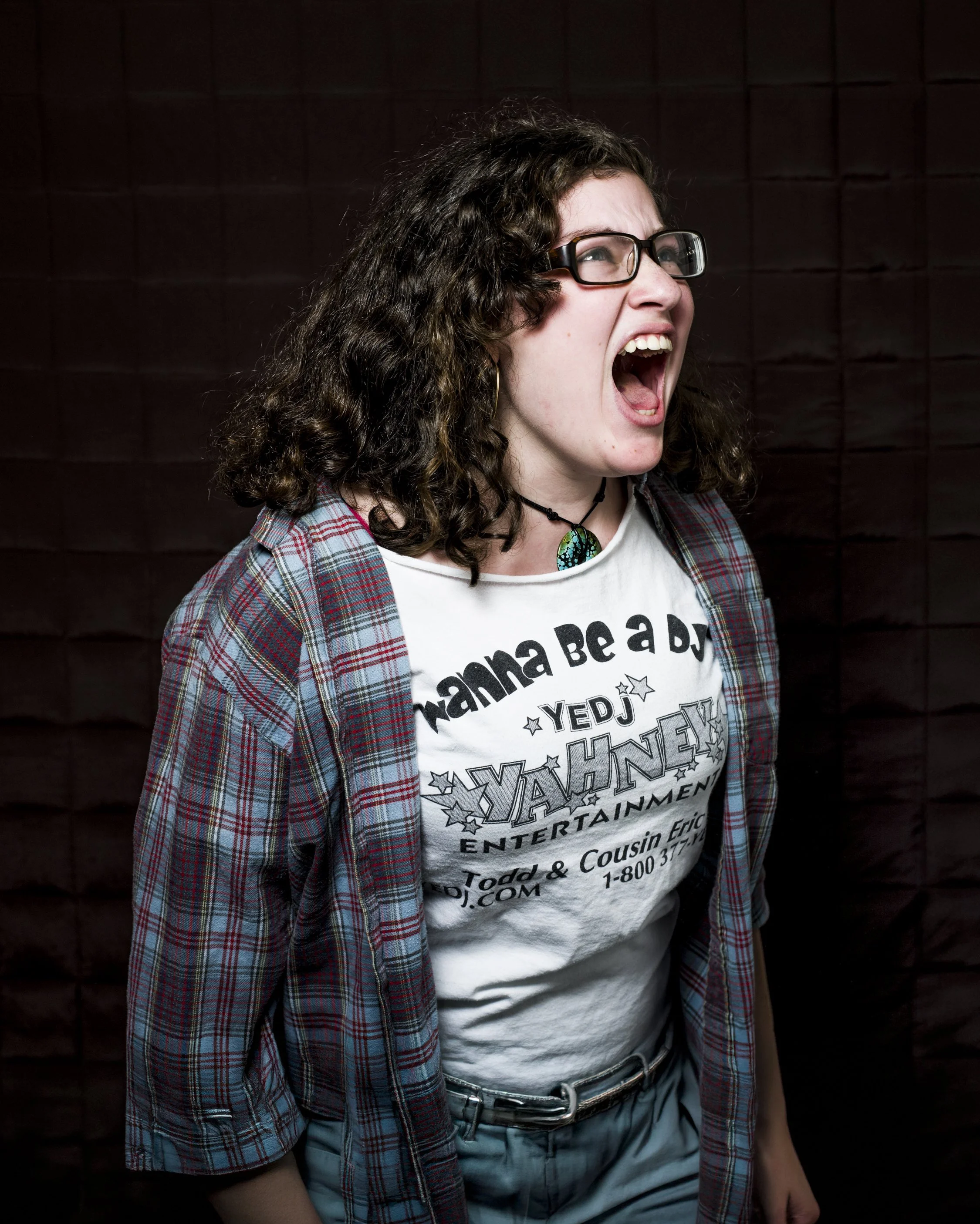 Scream kids passion yell New York studio anger
