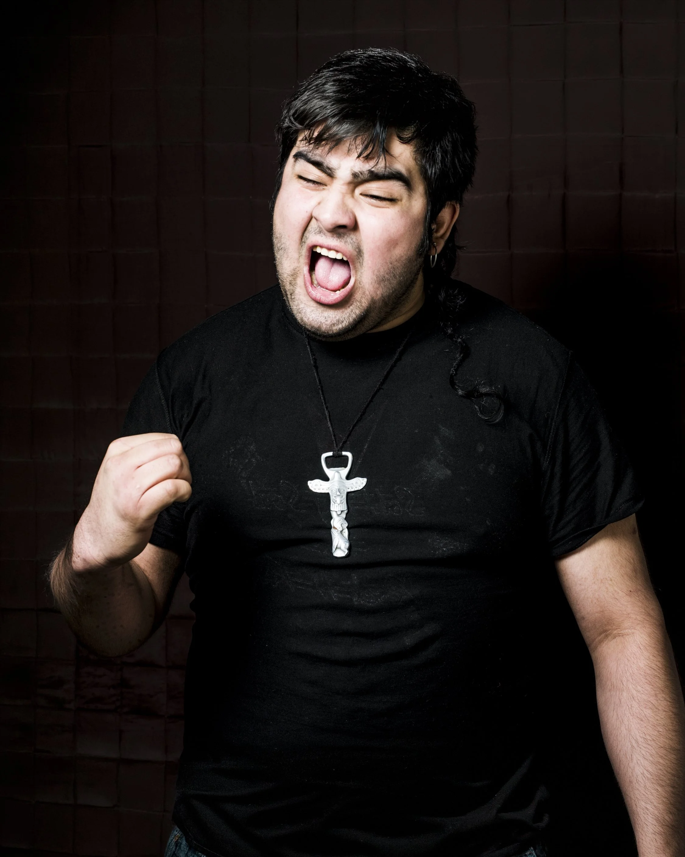 Scream kids passion yell New York studio anger