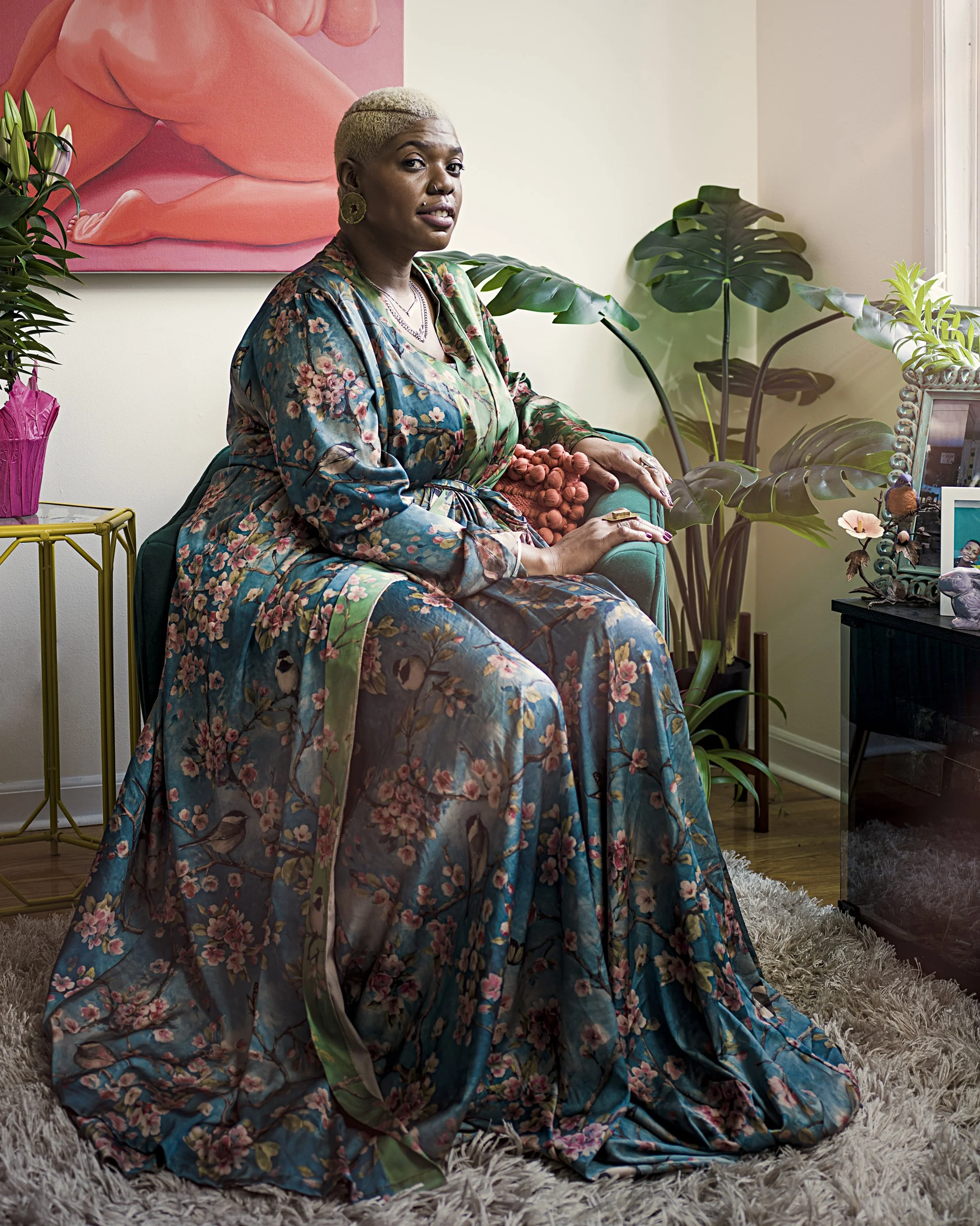 Ebony Grace Patterson is a Jamaican born visual artist Mixed Media Installation moniquemeloche Gallery  Hales Gallery