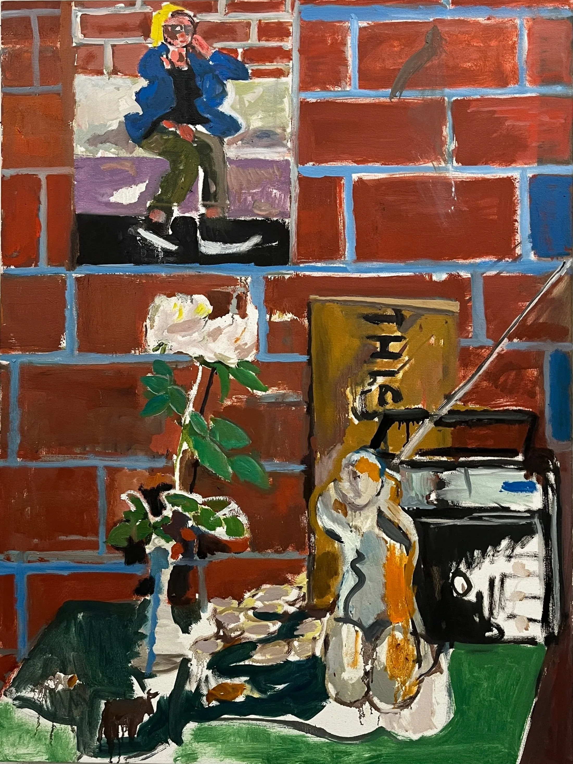 About Deborah, 48 x 36", o/c, 2006
