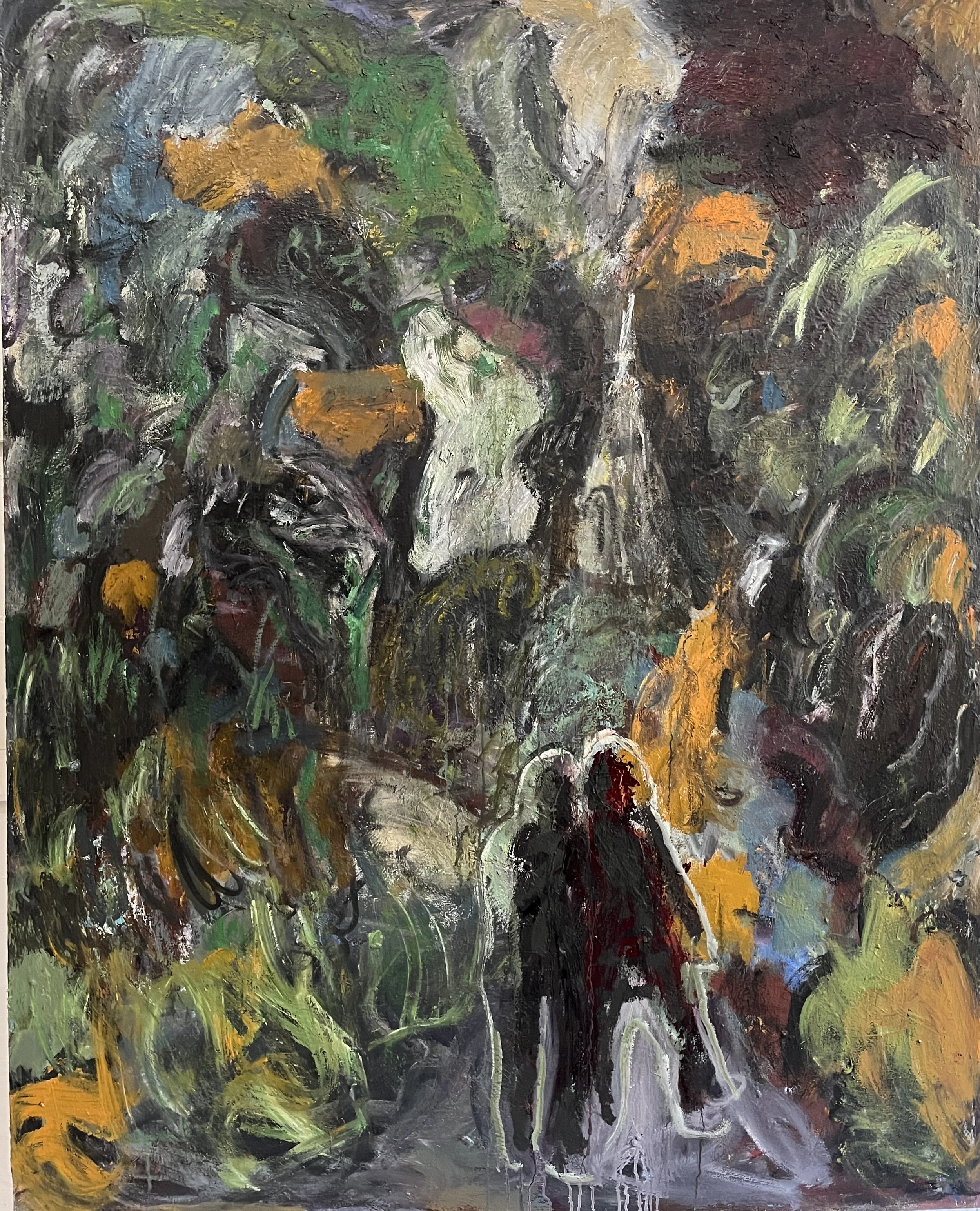 Church in Bodega #2, 60- x 48, 2022-23