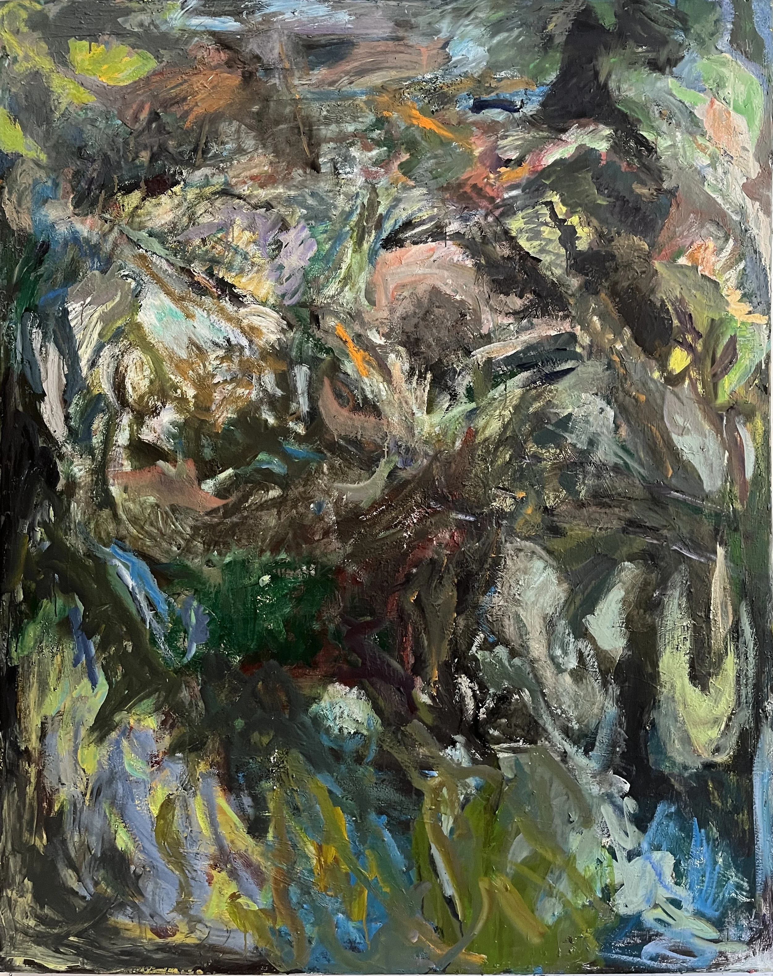 Flag, 60 x 48", Oil on Canvas, 2023