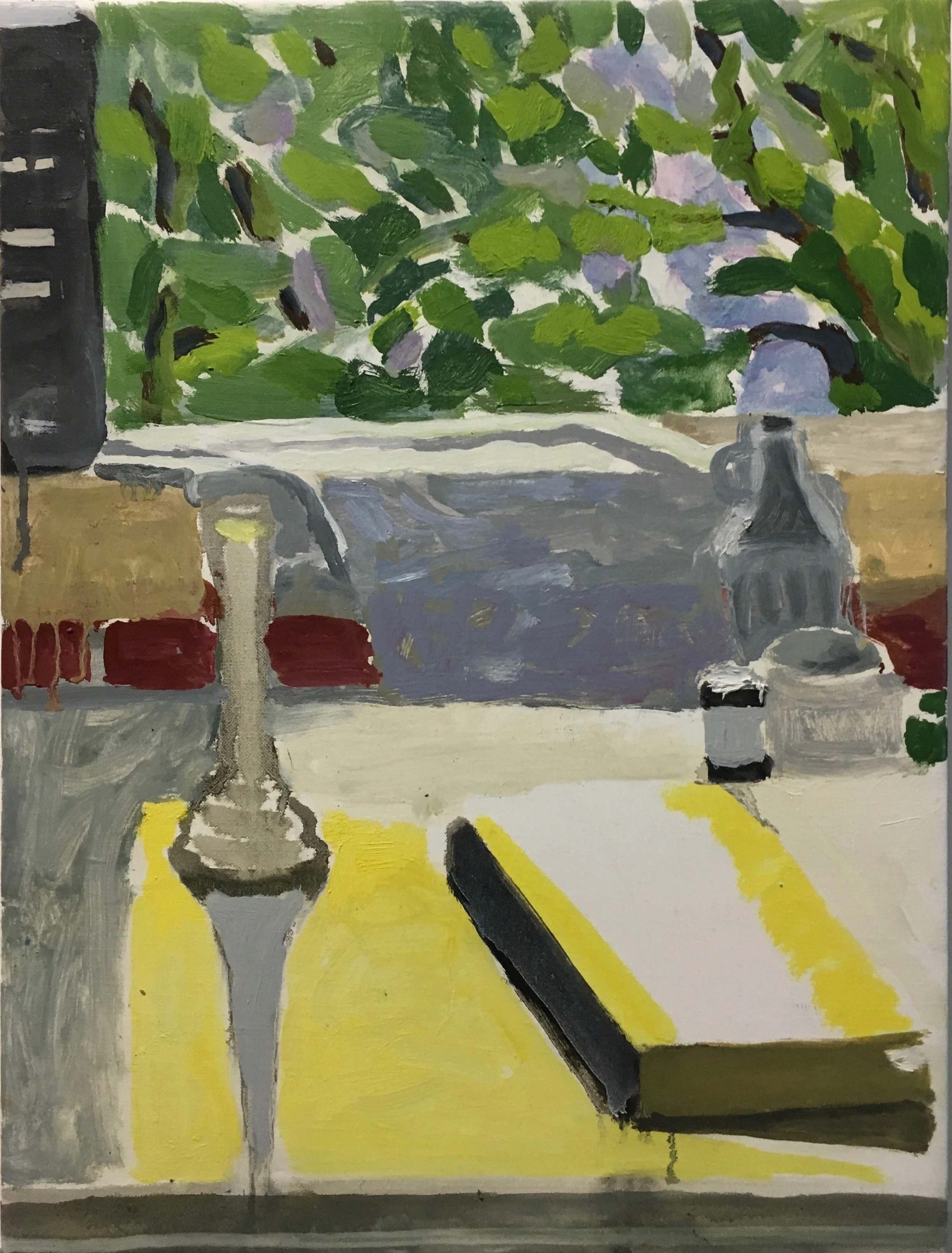 Yellow Light, 16 x 12",  Oil on Canvas, 2020