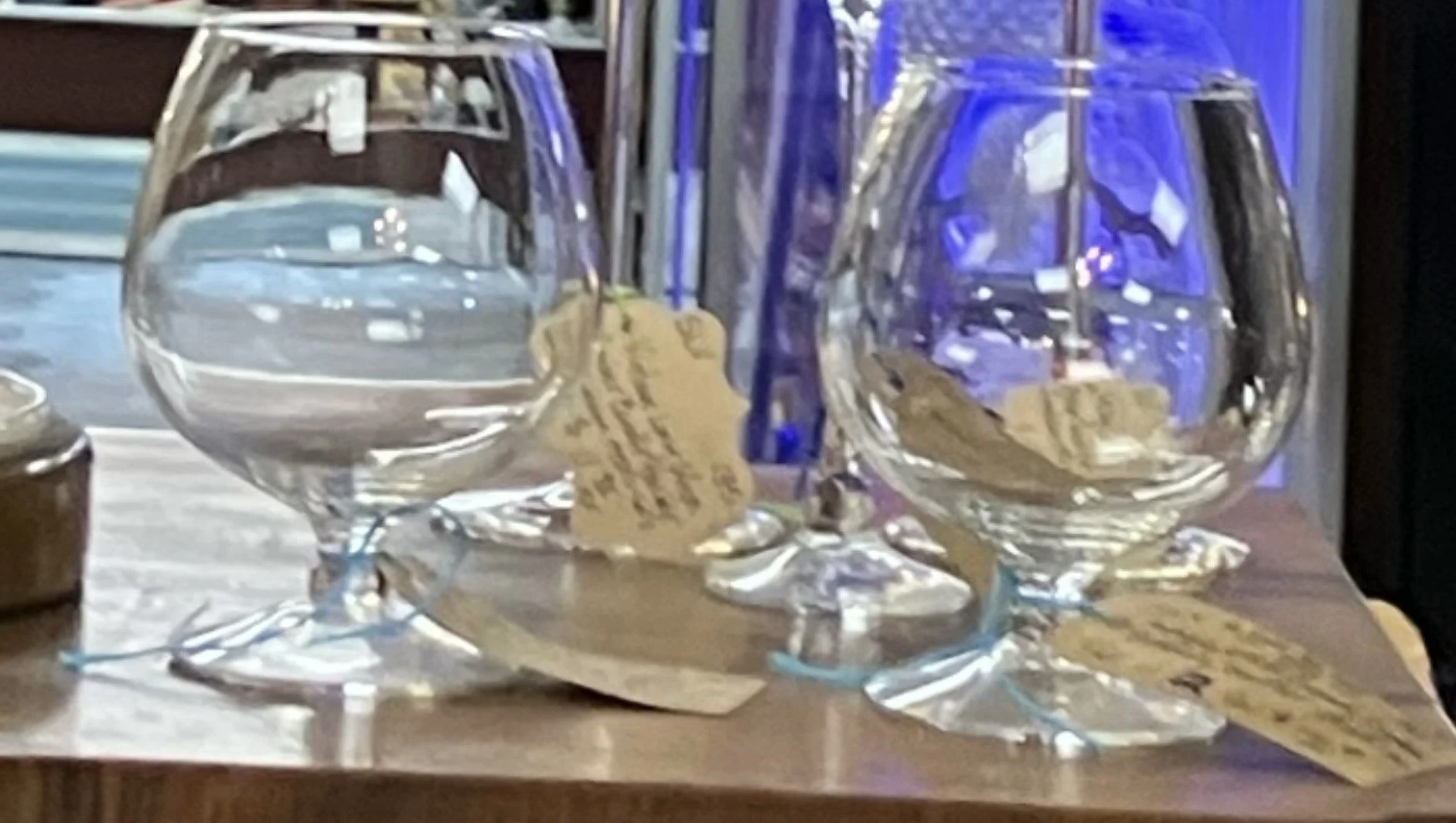 Antique Elite Luxury Handblown Crystal Brandy Snifters