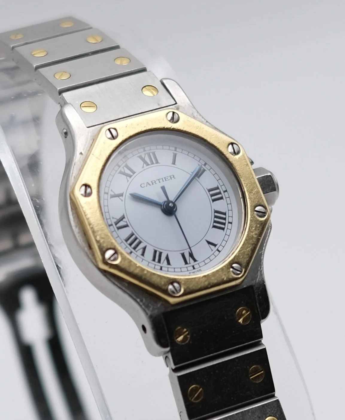 Cartier Santos Octagon SM White Dial