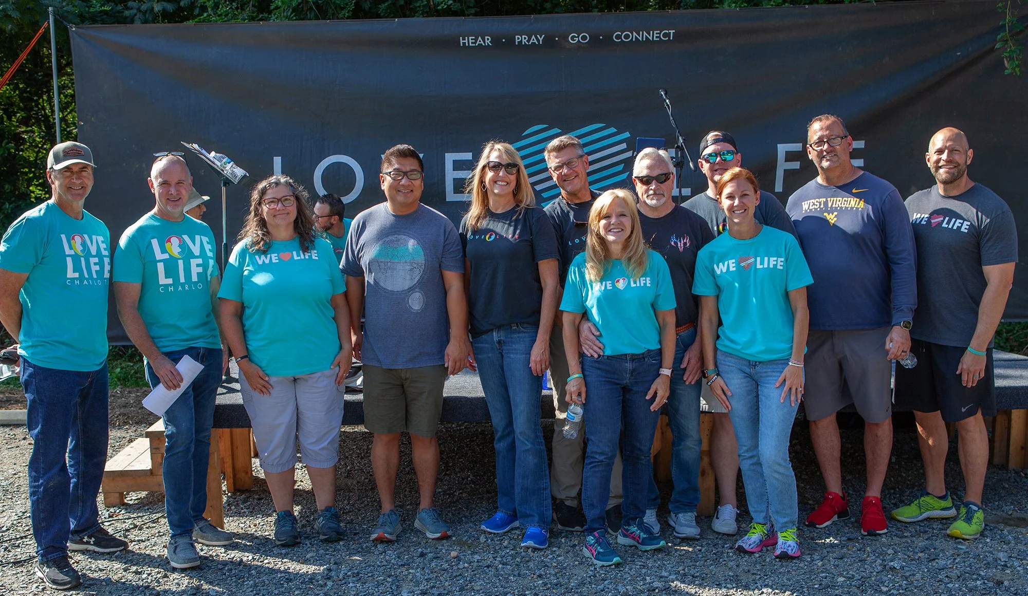 Love Life Walk Group Photo