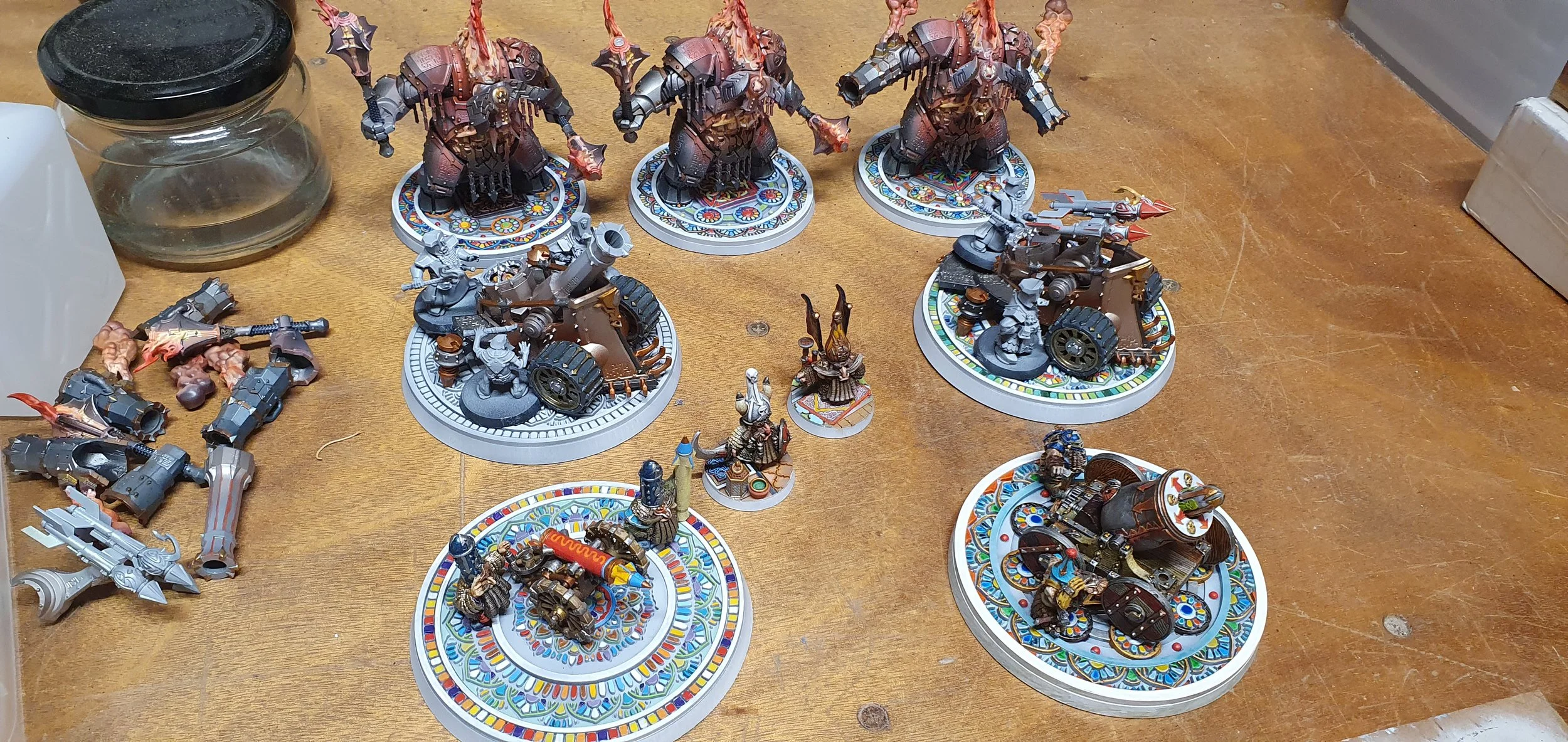 Chaos Dwarves Work-in-Progress