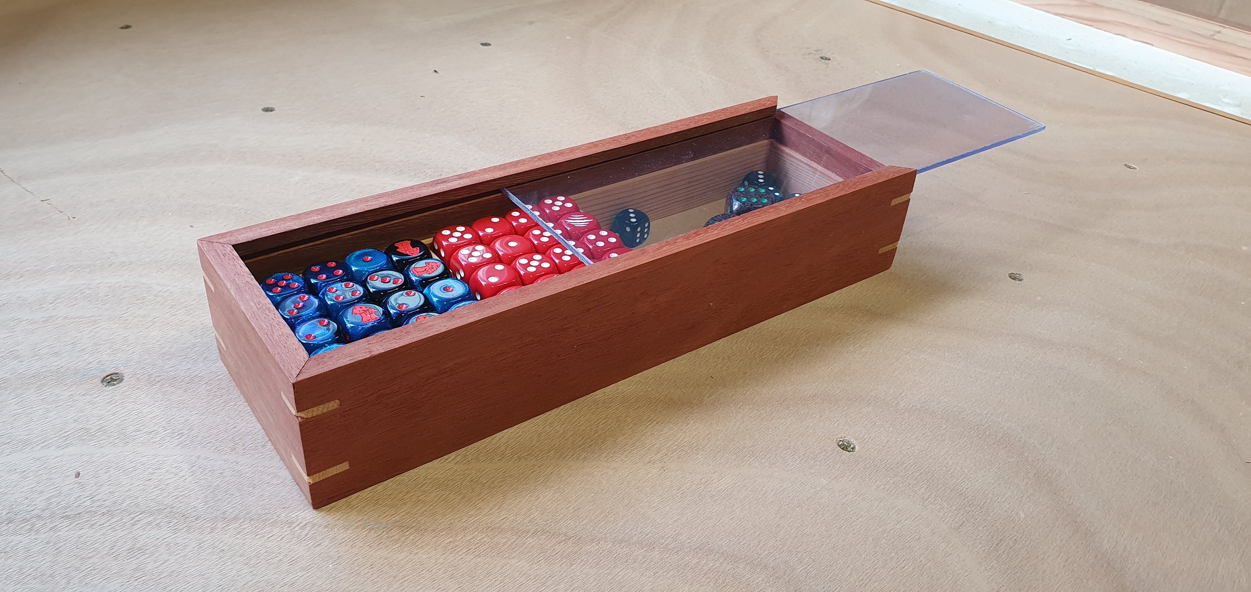 Bluegum Dice Caddy