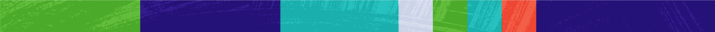 Colorful abstract background with brushstroke textures in green, blue, teal, gray, and red.