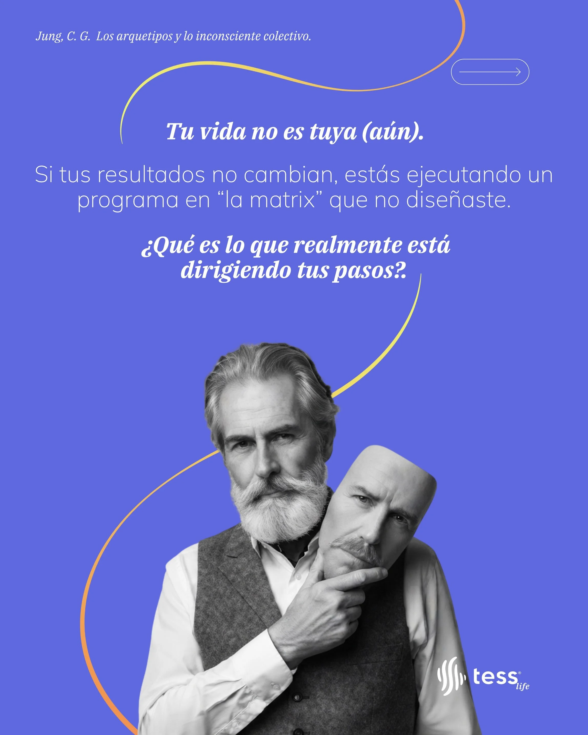 Hay una versi&oacute;n de ti que aparece en las juntas, otra que aparece con tu familia, y otra que solo sale cuando nadie te est&aacute; viendo.

Ninguna es falsa, pero probablemente hay una que usas de m&aacute;s, y otra que casi no dejas salir.

N