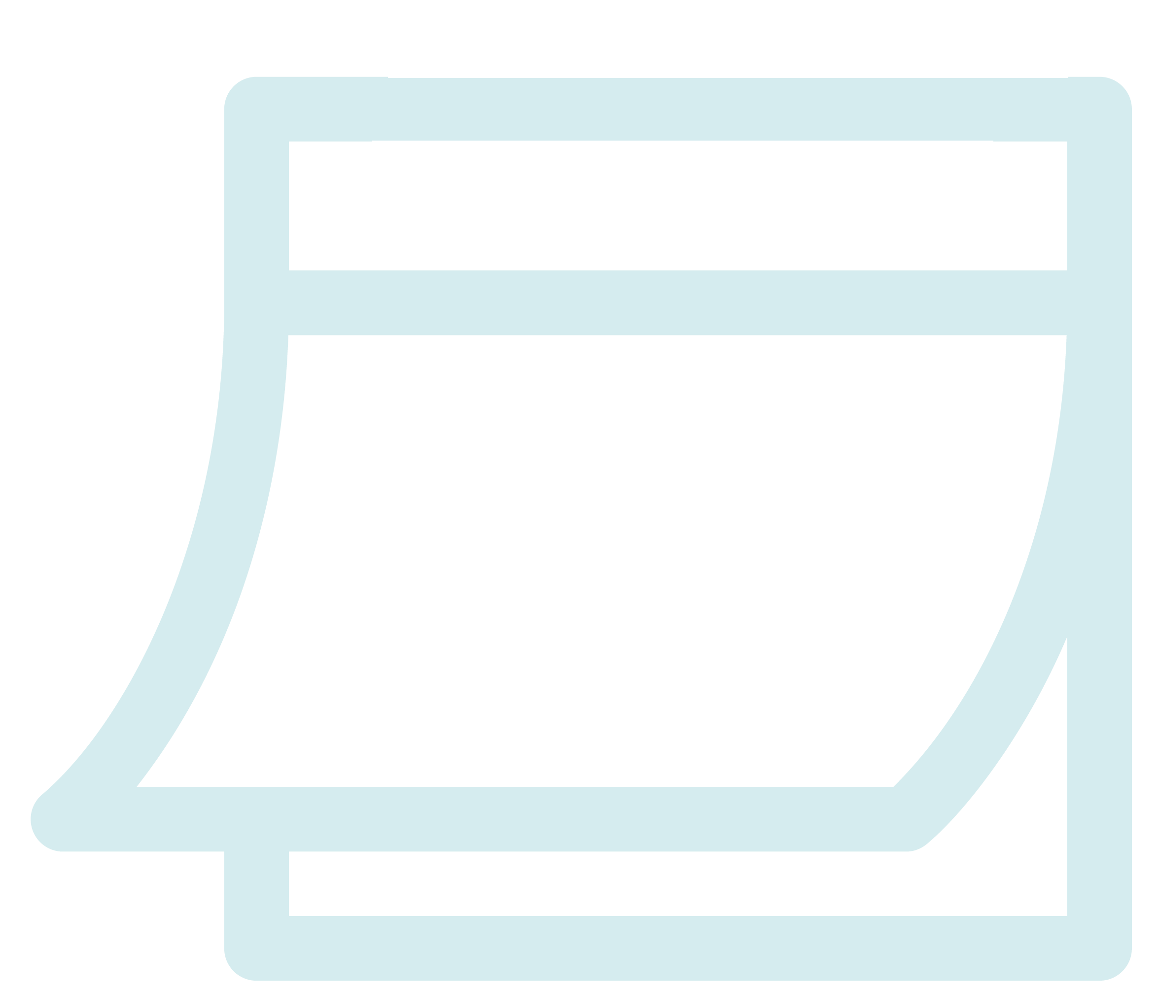 Blue outline illustration of a computer monitor with a blank black screen.