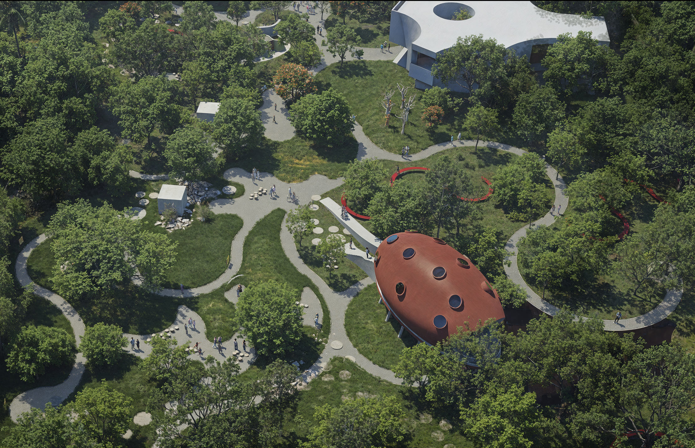Architect's render for Tumba-Tumba