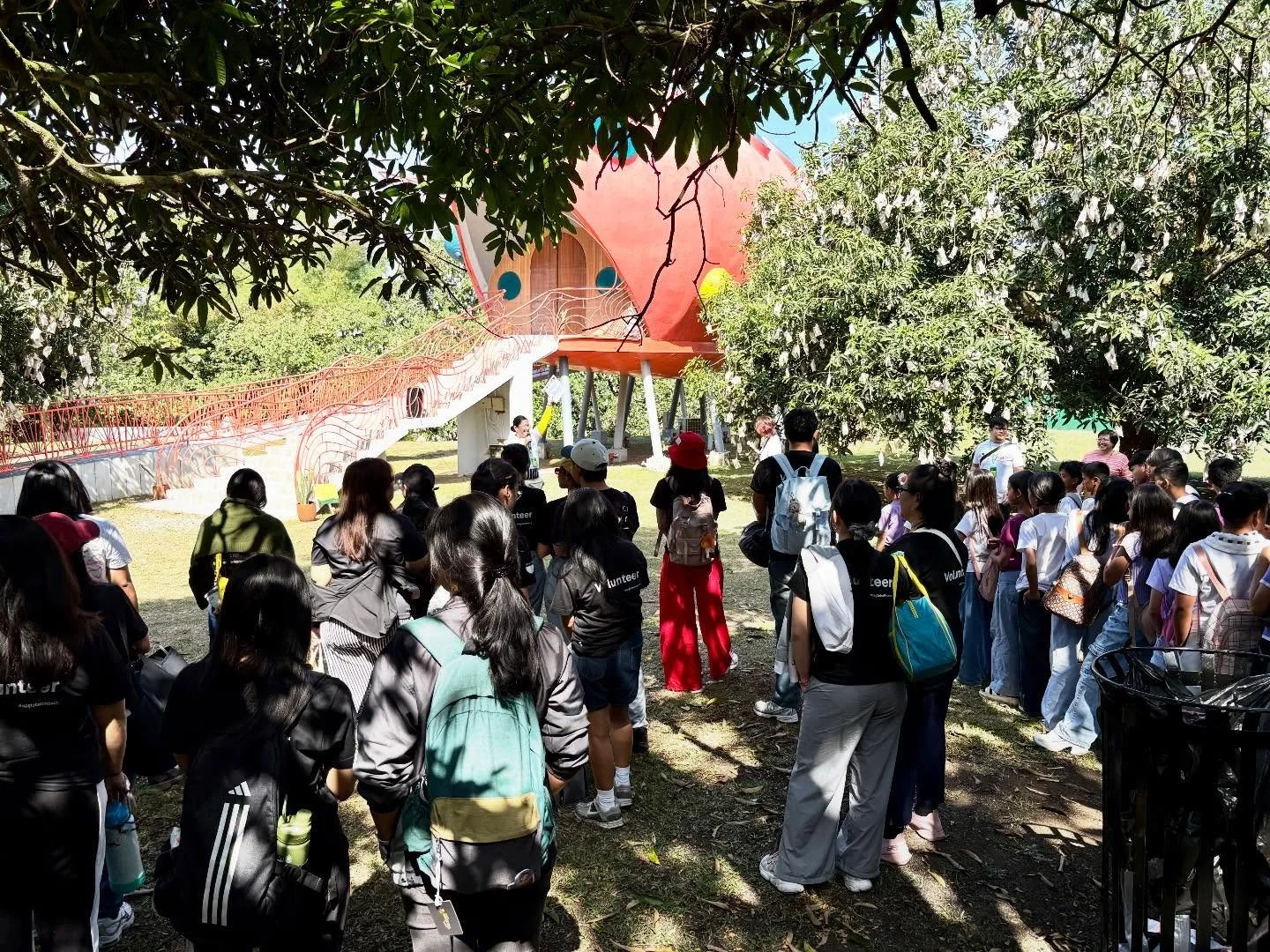 Crowd at the opening of the 2026 If Trees Could Talk International Art Biennale