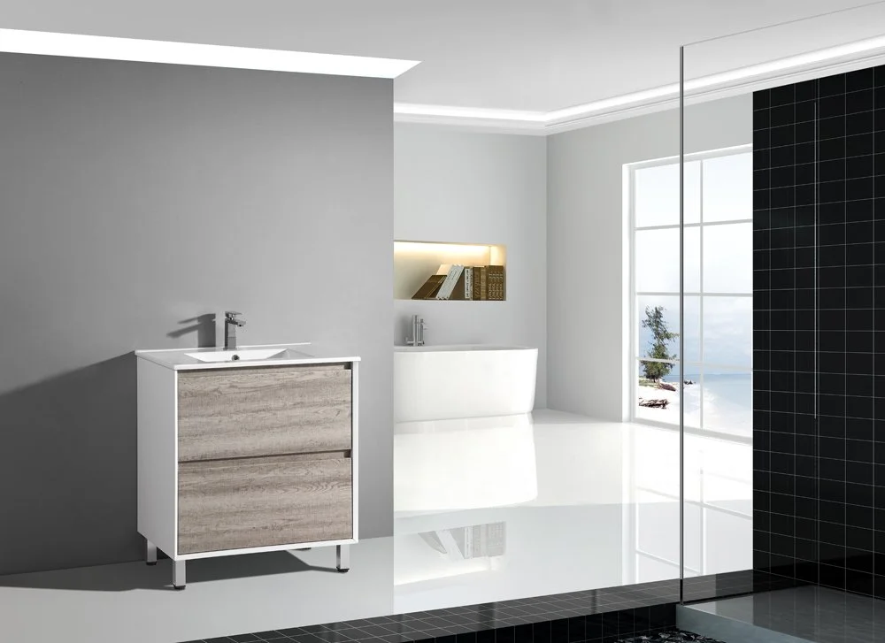 YBC166 Timber-Look Drawer Vanity - image 3