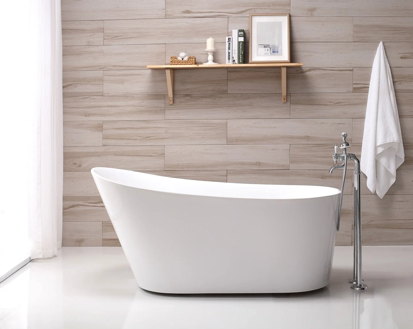 SY175 Freestanding Slipper Bath 1600mm