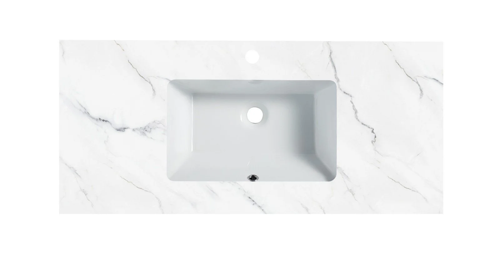 UM Stone Vanity Top with Undermount Basin