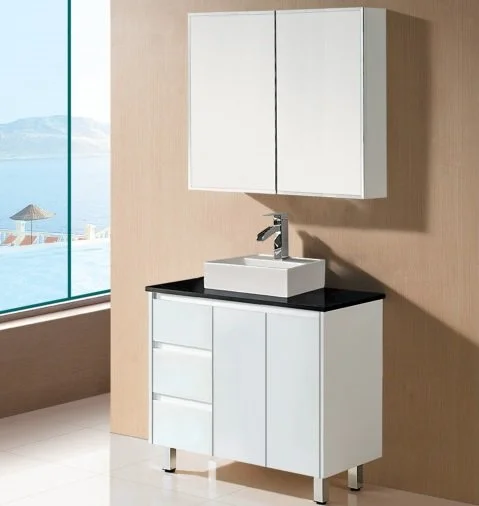 SHK17 Freestanding Vanity with Stone Top - image 3