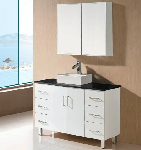 F17 Freestanding Vanity with Stone Top - image 4