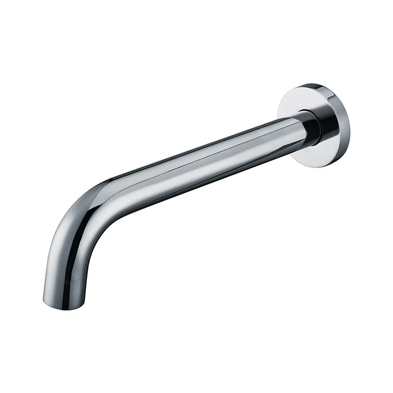 100813 Curved Bath Spout, Chrome
