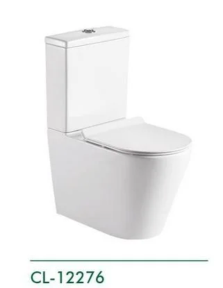 Cleanman CL12276 Rimless Back-to-Wall Toilet Suite