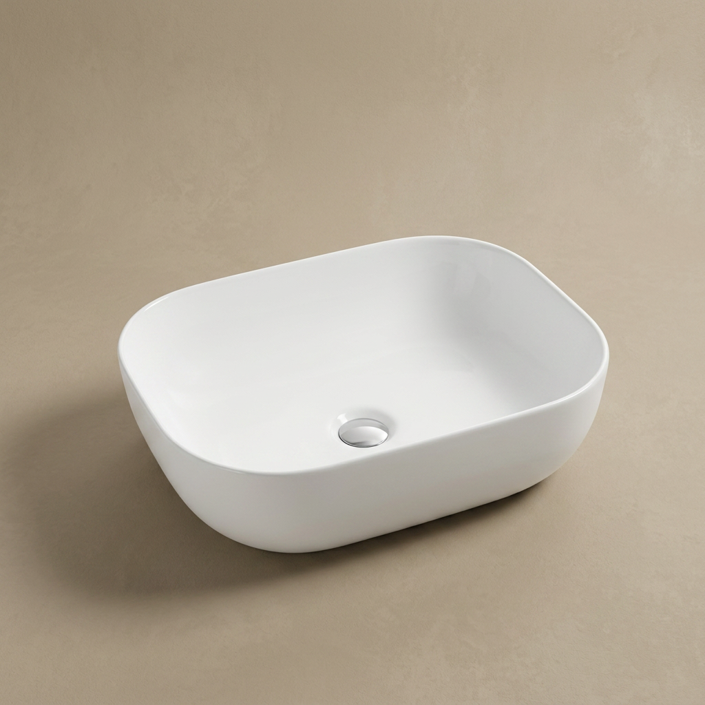 Palma Rounded Rectangle Countertop Basin