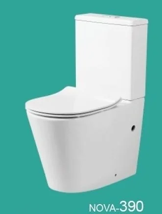 Bonita HT-390 Rimless Back-to-Wall Toilet Suite