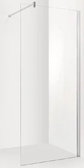 NF6310 Semi-Frameless Fixed Panel Shower Screen