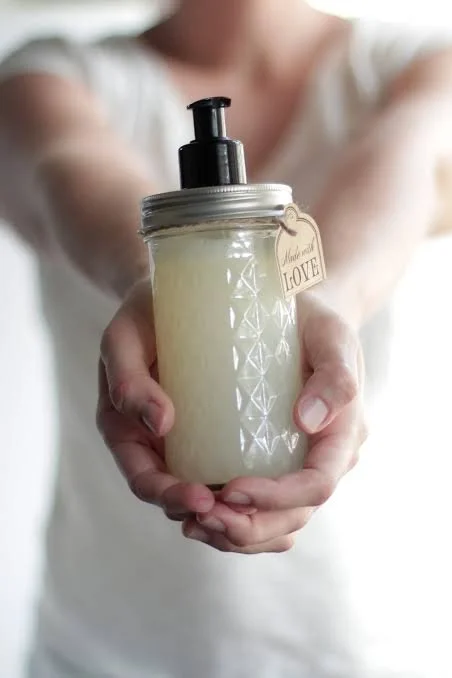 Luxury Hand Soap - Oatmeal & Castor Oil Hand Wash - 8 oz bottle with pump