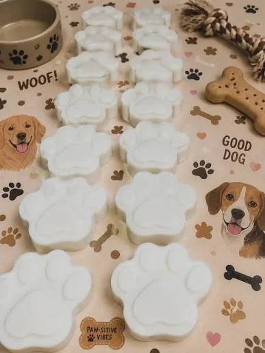 Dog Soap - Large Deluxe Package - Large soap, Clarifying Rinse, Travel Dog Bowl, and a Special Treat