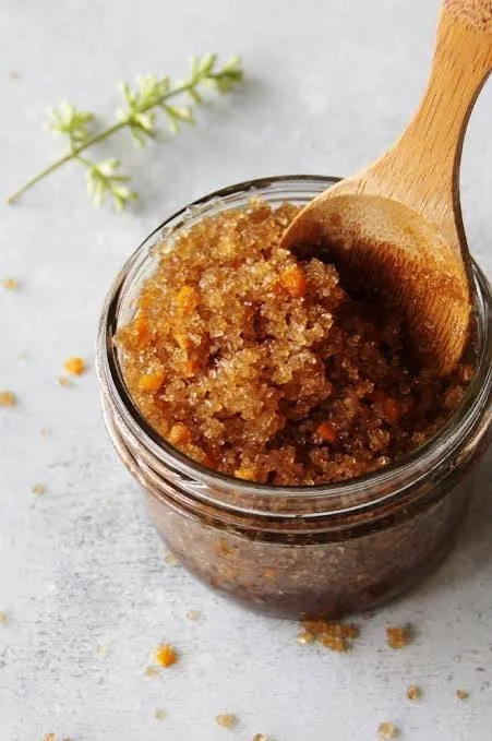 Brown Sugar Body Scrub - Coffee & Coconut - 6 oz jar