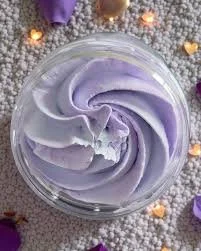 Handmade Whipped Shea Butter Cream - Lavender Dream - 4 oz jar