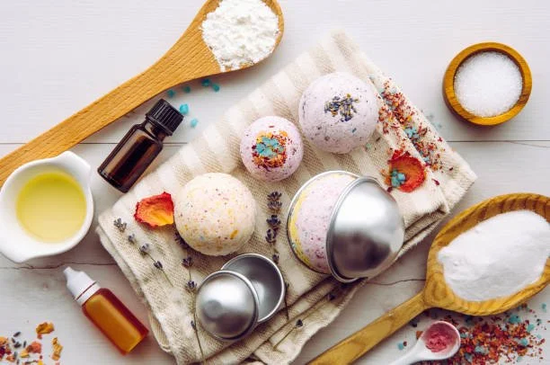 Fizzing Bath Bombs - 6 pack Assorted