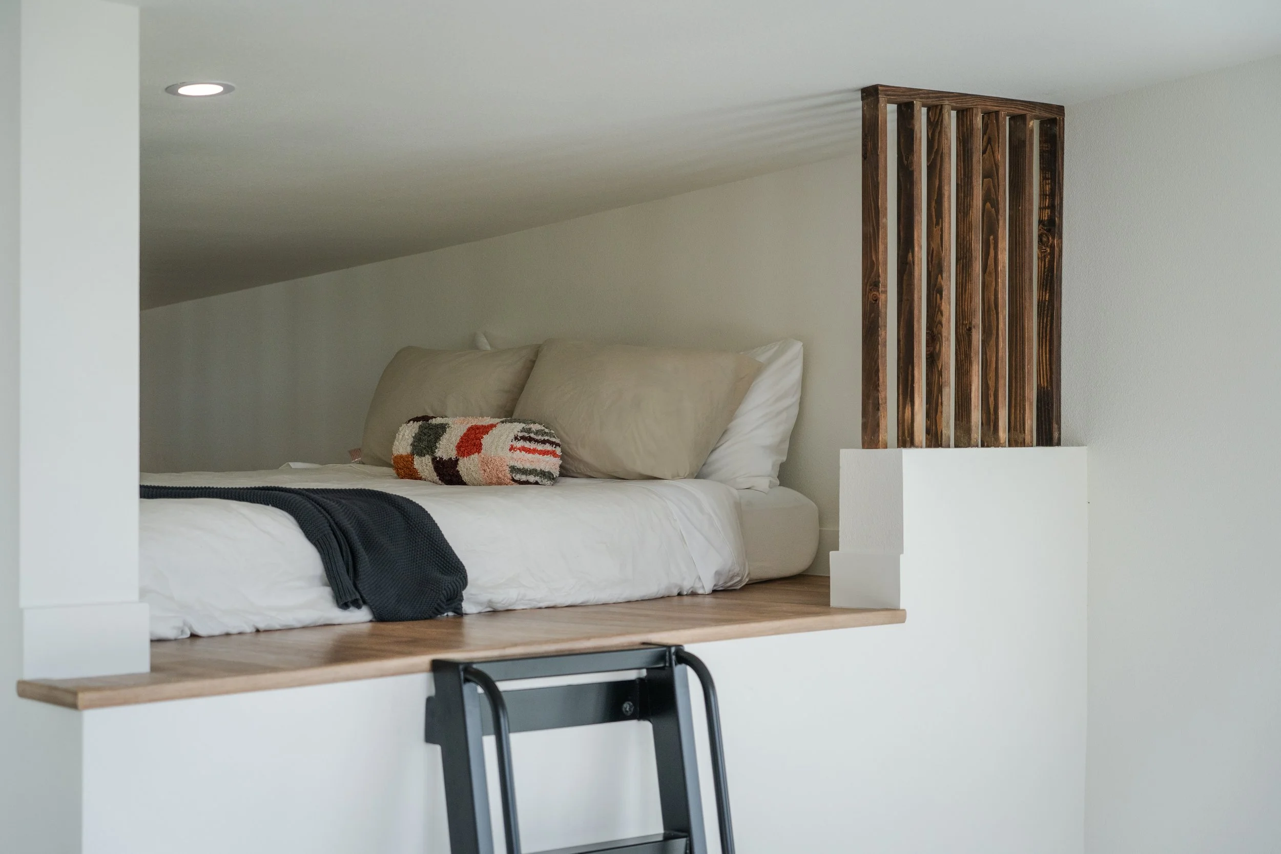 Wait until you see the views from the sleeping loft!