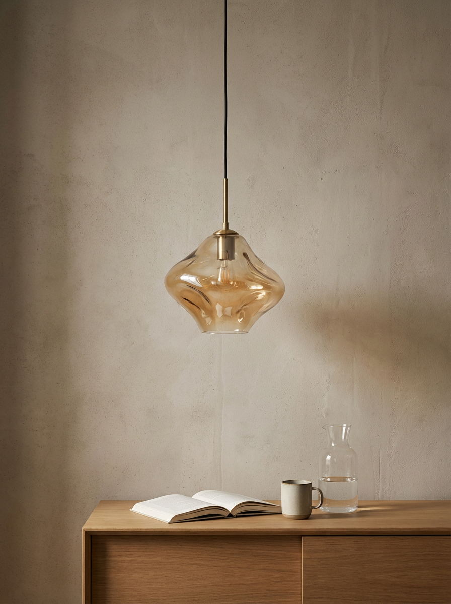 Glass Pendant Light