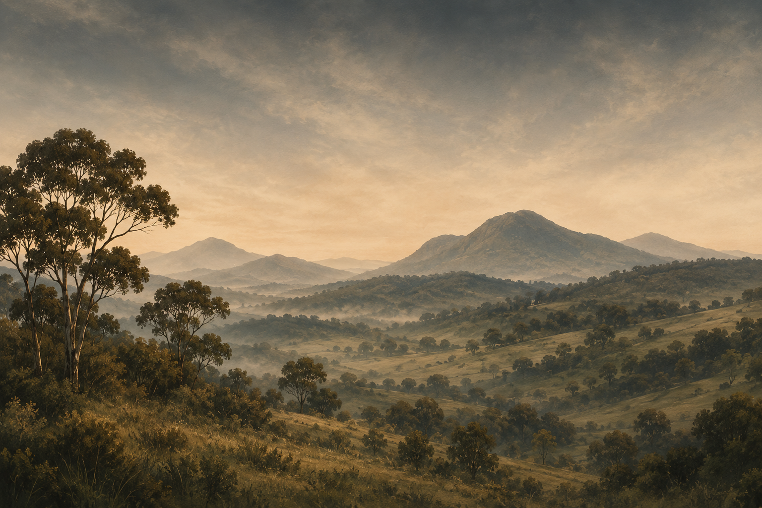 Bunya Mountains landscape near Dalby