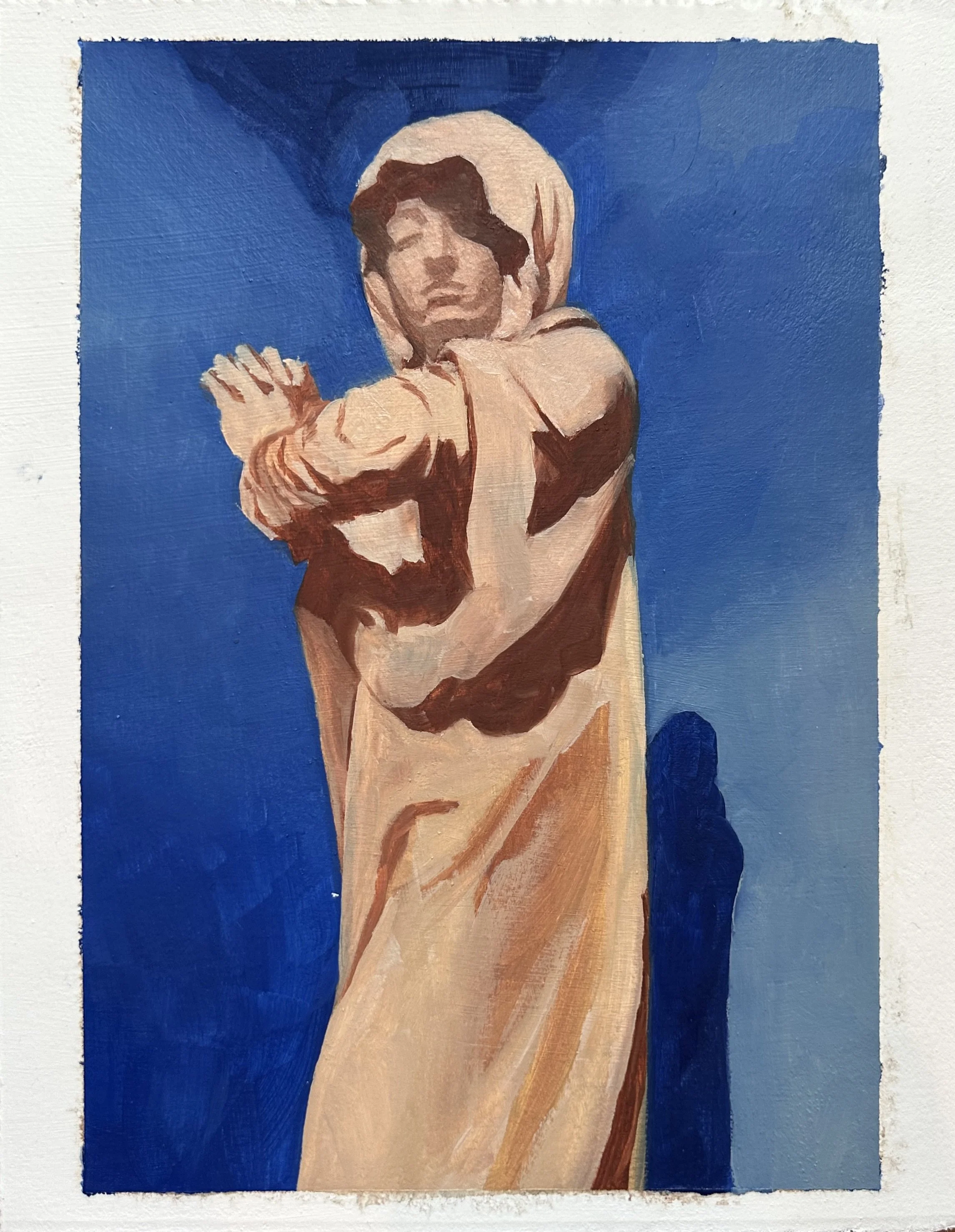  Study from National Gallery 
Oil on Paper
7 x 10"
2025