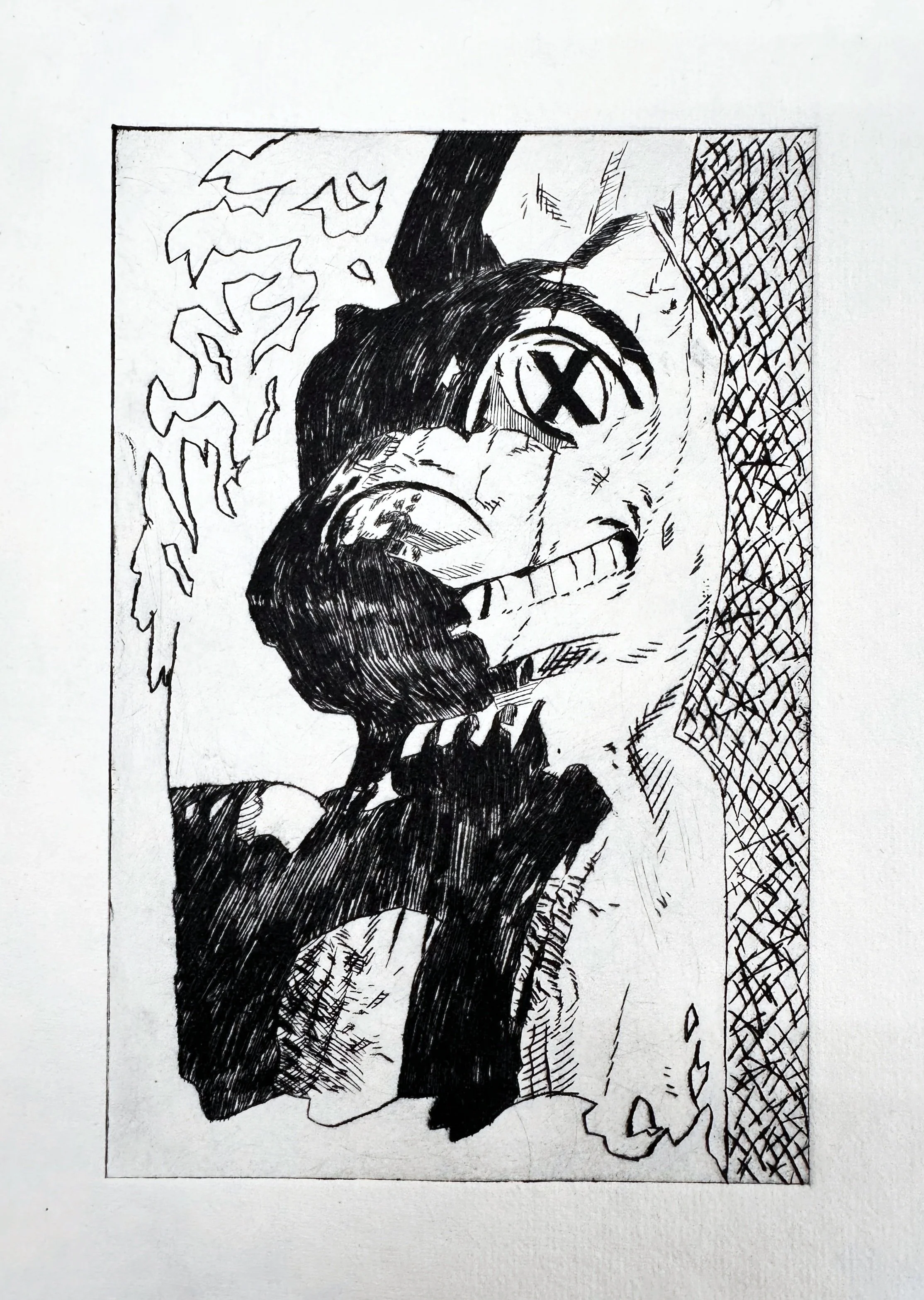  Golem 
Intaglio Ink on Paper
 ? 
2026