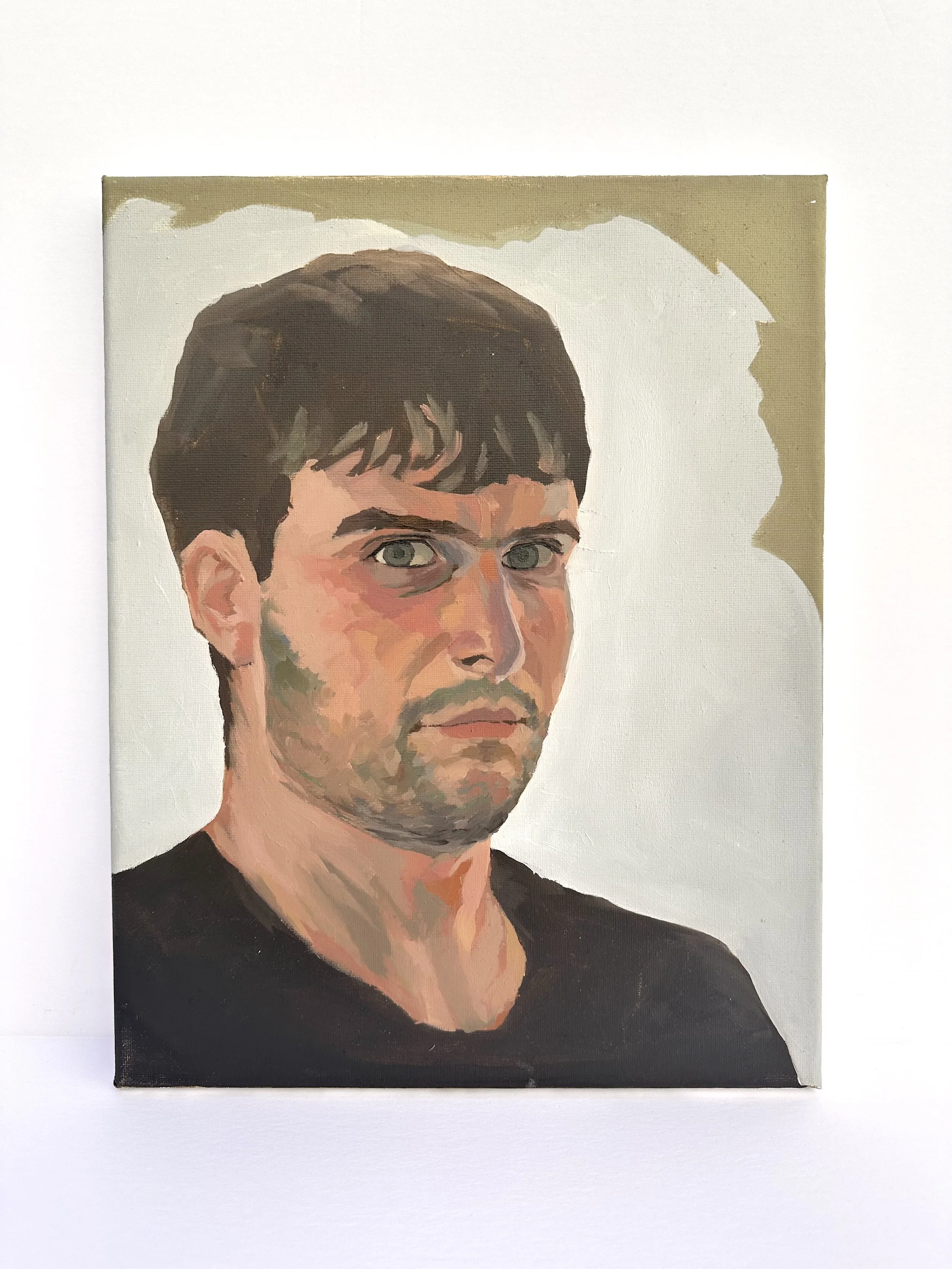 Self-Portrait; Unshaven  
Oil on Canvas
 ? 
2026