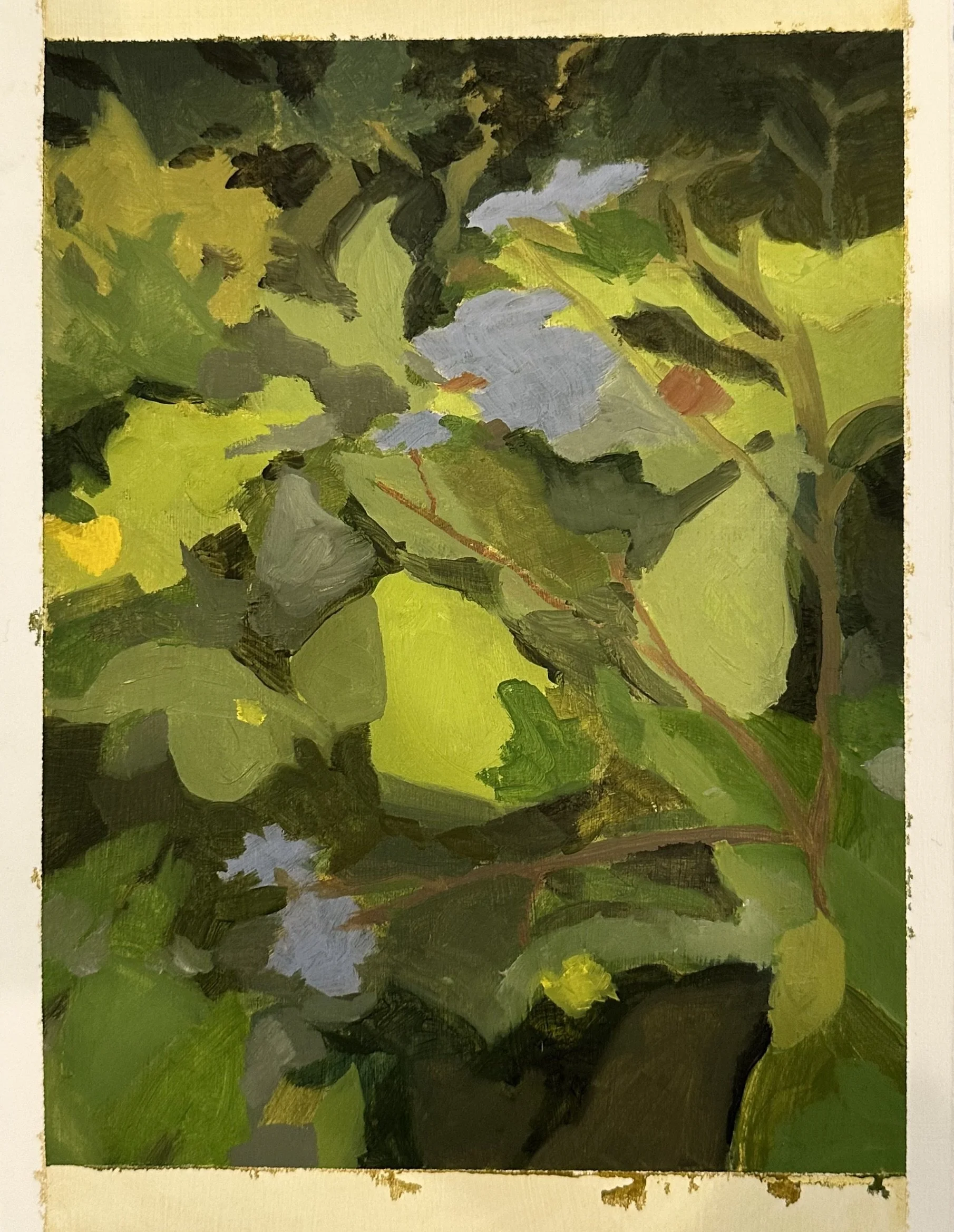  ? 
Oil on Paper
7 x 9"
2025