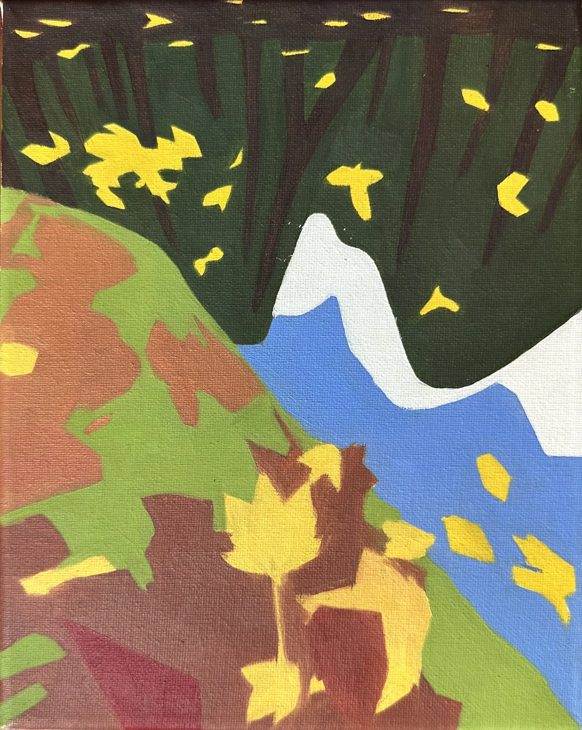  Where Water Meets Sky 
Oil on Canvas
8 x 10"
2023
