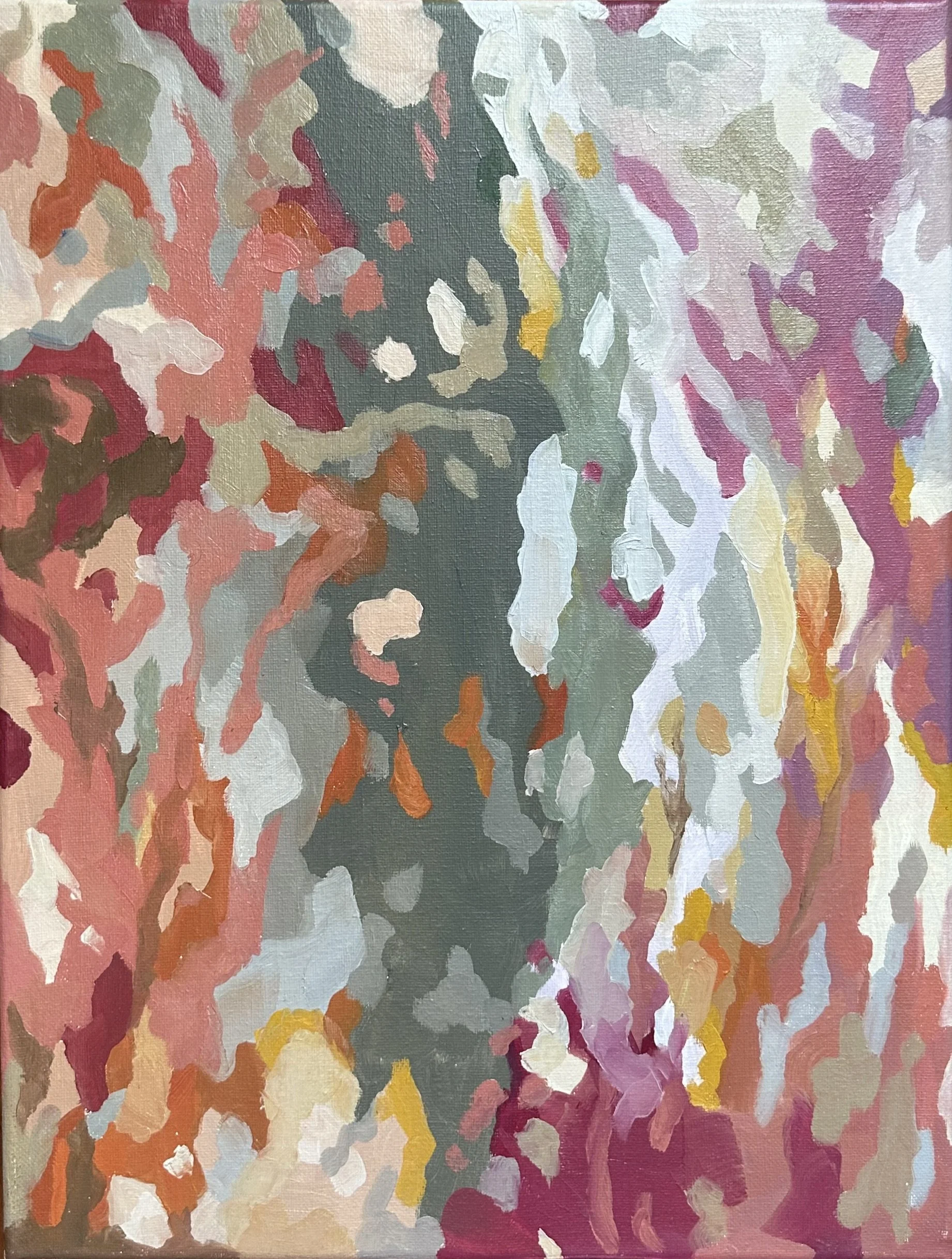  Prologue to  Shedding Skin  Series 
Oil on Canvas
12 x 16"
2026