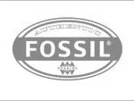 Fossil logo with an oval shape and text inside