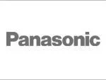 Panasonic logo in black text on a white background
