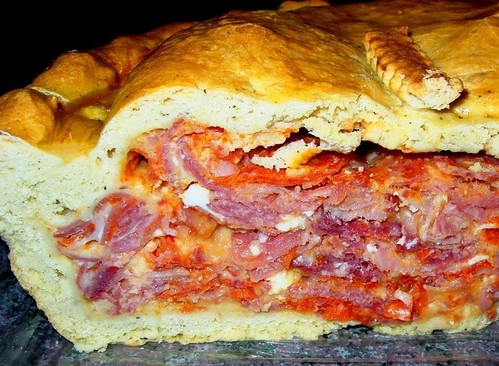 Easter Memories & Recipe: Salami Pie